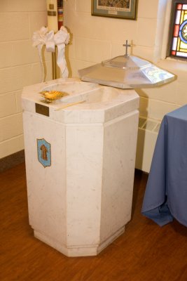 Baptismal font