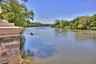 HDR river view