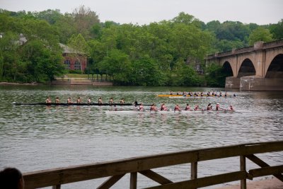 Past the finish line