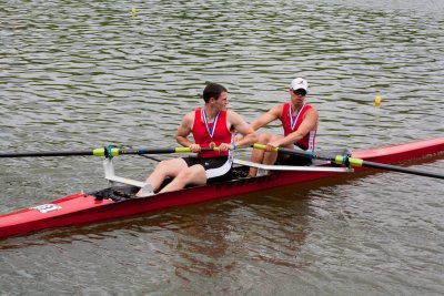 Approaching the medal dock