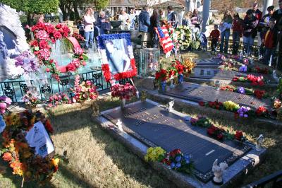 Presley gravesites