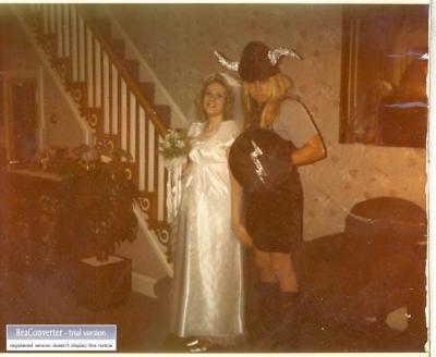 The happy couple 1972