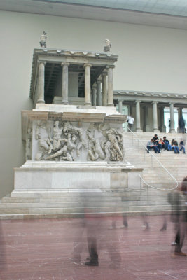 Pergamon Altar with ghosts