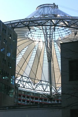 Sony Center Roof structure