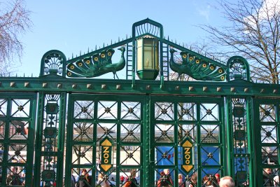 Front entrance of the Berlin Zoo