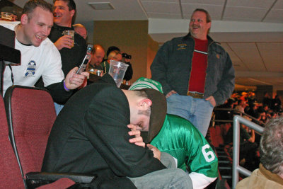 Wing Bowl / Beer induced stupor