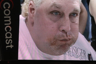 El Wingador on the JumboTron