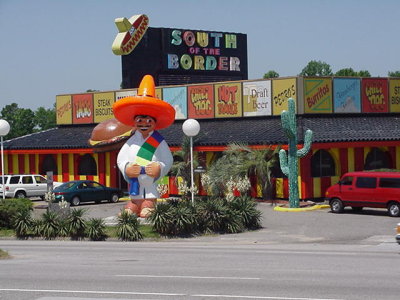 Pedro at South of the Border