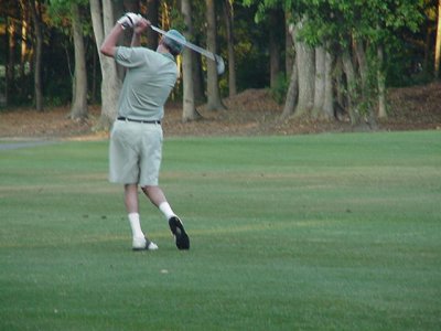 Tom on the links
