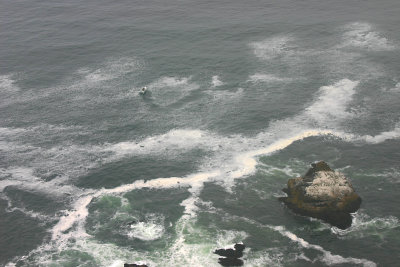 Rough surf at Point Reyes