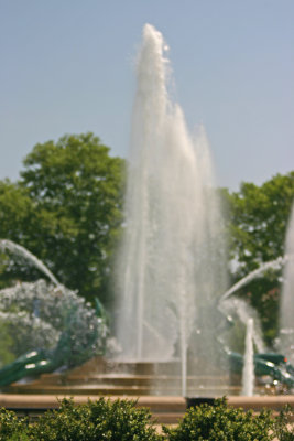Logan Square fountain in Philly