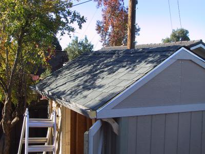 Roof complete.