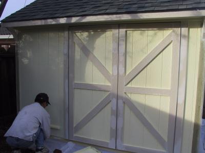 Two coats of yellow..