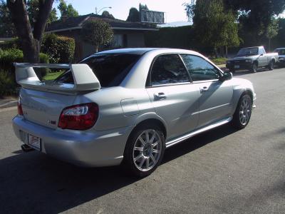 Rear view, clean and stock!