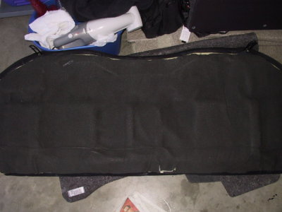 Ensolite foam added to the rear seat bottom cushion.