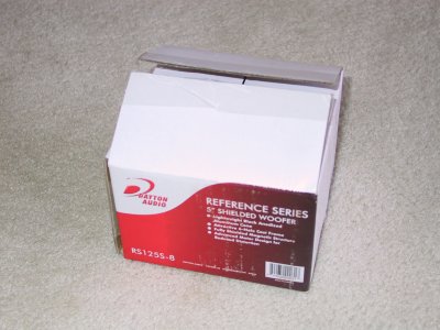 Dayton RS125S-8 packaging