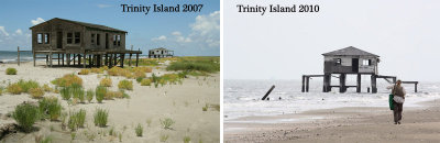 Trinity Island Comparison, 2007-2010