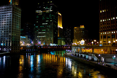 Chicago River, January