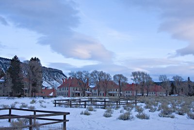 Mammoth sunset
