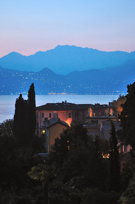 Sunset Over Lake Como