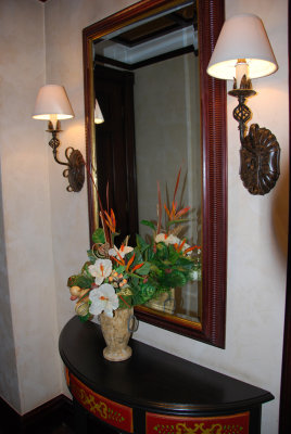 THE ENTRANCE OF OUR ROOM