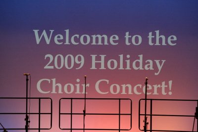 2009 Holiday Choir Concert