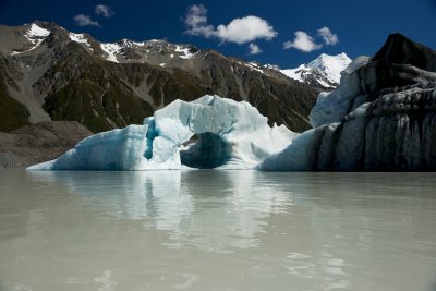 Icebergs, Tasman Glacier Terminal Lake