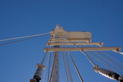 Lugger mast