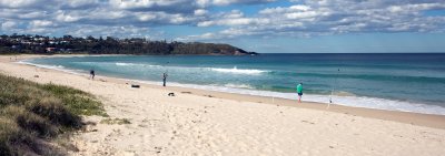 Fishing at Mollymook Beach