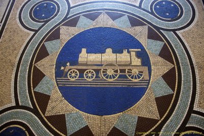 Mosaic Tiles 1, Dunedin Railway Station