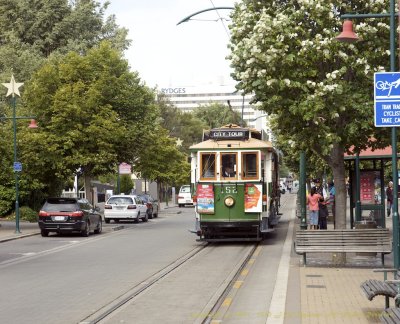Tram, Christchurch CBD