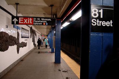 Catching the train