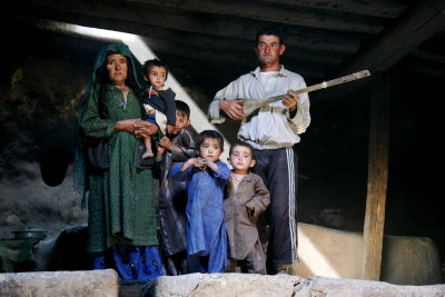 Afghan Family, Wakhan Corridor, Afghanistan