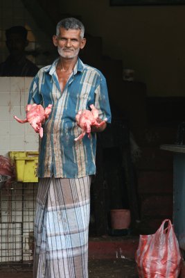 Chicken Seller, Colombo, Sri Lanka
