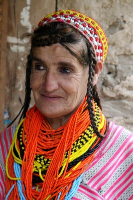Kalasha Woman, Kalasha Valley, Pakistan