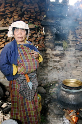 Making Moonshine Arak, Bumthang Valley, Bhutan