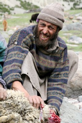 Sheep Slaughter, Baltistan, Pakistan