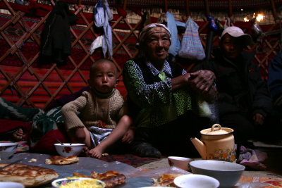Inside the Yurt, The Pamirs, Tajikistan