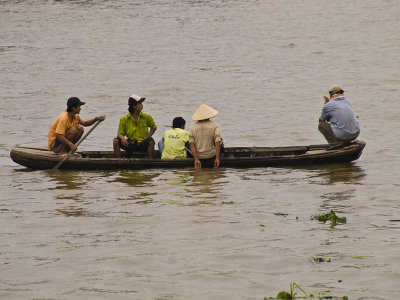 On the River Sa Dec, Vietnam - January 2008