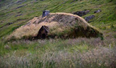 Reconstructed Home of Eric the Red Norther Iceland - July 2009