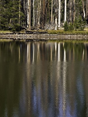 Reflected  Mount Lassen National Park, California - September 2008