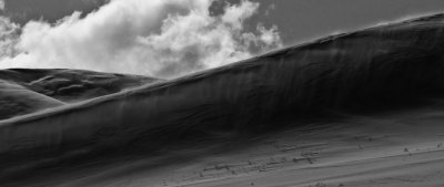 Wind and Dunes Eureka Dunes, Death Valley, California-February, 2010