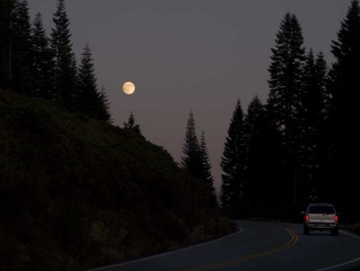 Good Night Moon Mt. Shasta, California - September 2008