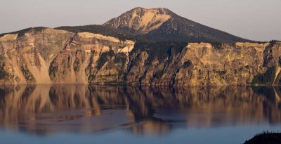 Late Light Crater Lake, Oregon - September, 2008