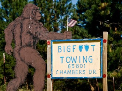 Big Foot Territory Klamath River, California- September, 2008