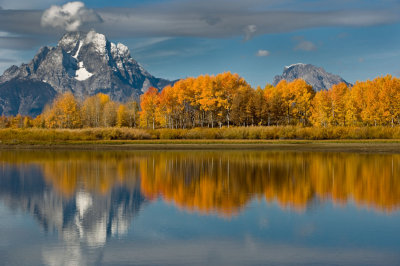 Reflection Tetons National Park, Wyoming October - 2008