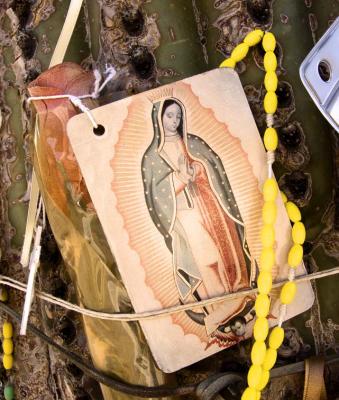 Shrine Detail - Hwy. 86 - Arizona