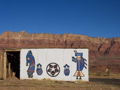 Empty Roadside Stand - Hwy. Alt. 89 - Arizona