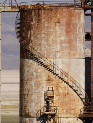 -Chemical Plant-        Hwy. 395 south of Lone Pine, California