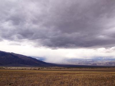 Morning Storm at Stovepipe Wells -Death Valley, California